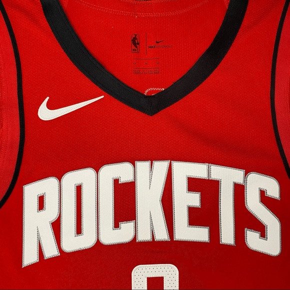 Nike NBA Rockets Westbrook Vaporknit Jersey Mens M - Picture 4 of 7